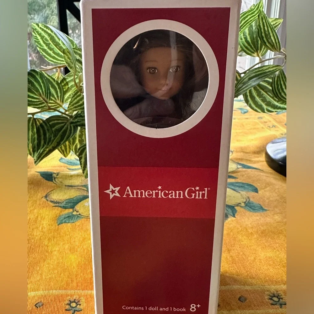 Vintage American Girl Mini Rebecca Doll 6” With Box Book Retired NWT
